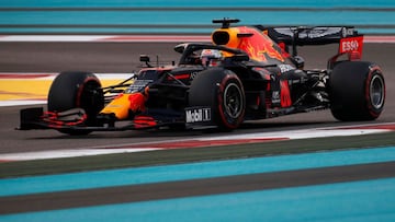 Max Verstappen (Red Bull RB16). Abu Dhabi, F1 2020. 