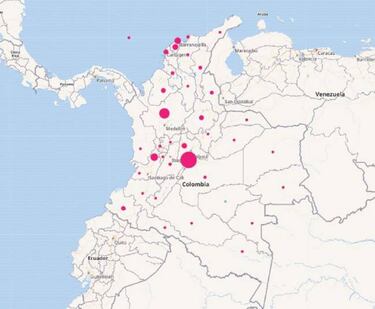 Mapa de casos y muertes por coronavirus por departamentos en Colombia: hoy, 5 de septiembre