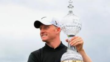 Triunfo de Simon Dyson en el Abierto de Irlanda de golf