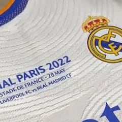 Así será la camiseta del Real Madrid para la final de la Champions contra el Liverpool