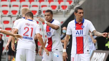 El delantero francés fue el encargado de manejar los hilos en la ofensiva para conseguir la primer goleada en la temporada. Kylian, Di María y Marquinhos los anotadores.