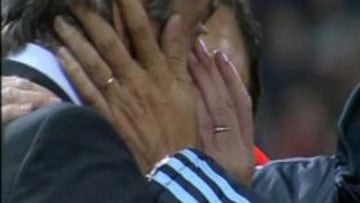 Competición sanciona con 150 euros al Atlético por la pedrada a Pellegrini