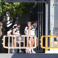 El Valencia inicia los partidillos y Celades perfila su once