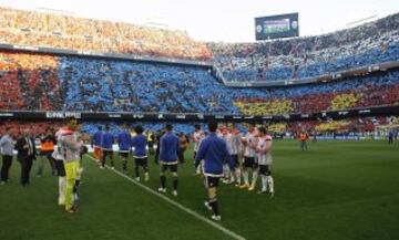 El Valencia hace pasillo al campeón del Mundo 