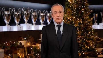 El mensaje de Navidad de Florentino Pérez apelando a los valores del madridismo