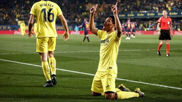 Carlos Bacca, delantero del Villarreal