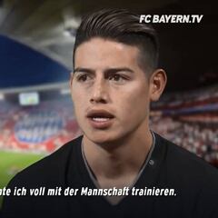 James: "Me he sentido bien y espero volver pronto"