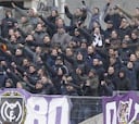 Ultrasur estuvieron en Getafe e hicieron saludos fascistas