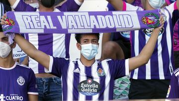 VALLADOLID, 20/08/21. PHOTOGENIC. PARTIDO DE LA LIGA SMARTBANK ENTRE EL REAL VALLADOLID Y EL REAL ZARAGOZA.