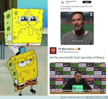 Los memes, demoledores con el Barcelona y Xavi