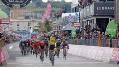 Resumen y resultado de la sexta etapa del Giro: doblete de Mitchelton, etapa y liderato