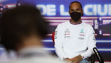 Lewis Hamilton (Mercedes). M&eacute;xico, F1 2021.
