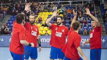 El Bar&ccedil;a le dedic&oacute; el partido al lesionado Lasse Andersson.