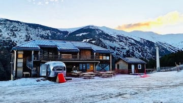 Edificio estación esquí Puigmal 2900