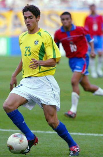 Balón de Oro en 2007 y campeón del mundo en 2002, el astro brasileño jugó en el Orlando City de 2015 a 2017, año en el que le puso fin a su carrera como profesional.