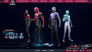 Trajes de Marvel's Spider-Man 2