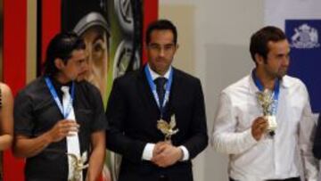 Claudio Bravo fue elegido el Mejor de los Mejores por el Círculo de Periodistas de Chile.