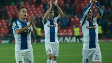 Jugadores del Espanyol.