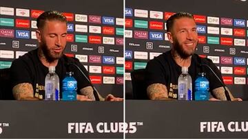 La ‘pulla’ de Ramos en rueda de prensa al Atlético que el madridismo viraliza sin parar