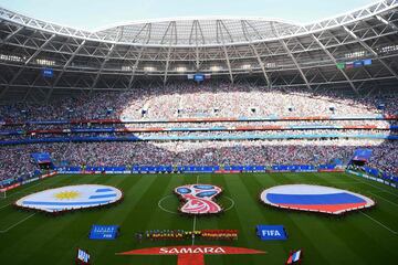 Uruguay-Rusia en imágenes