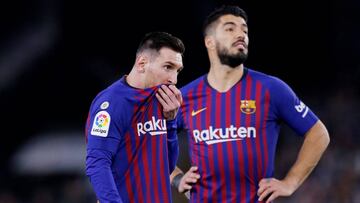 Leo Messi y Luis Suárez estarán ante el Espanyol