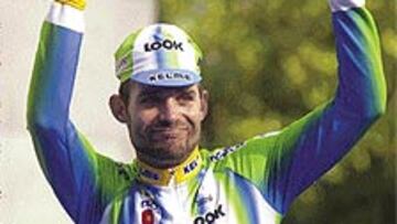 <B>ÚLTIMO VENCEDOR.</B> Santi Botero ganó la última crono de Madrid.