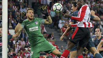 Oblak: "Tengo contrato con el Atlético. Es lo que puedo decir"