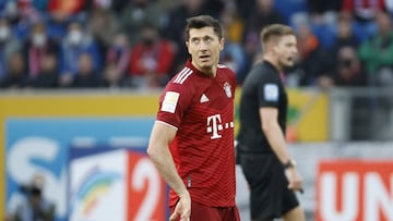 Lewandowski se cansa.