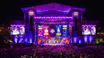 Venue of the Red Bull Batalla National Final in Cadiz, Spain, on September 27 2024.