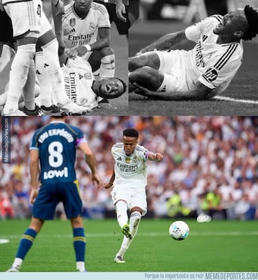 El techo del Bernabéu, protagonista de los memes de Primera