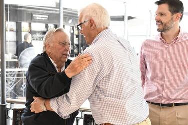 Las leyendas a Ferrándiz: "Eres el entrenador de nuestras vidas"