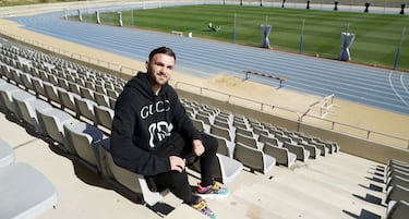 Armando Sadiku: "Quiero dejar huella aquí en el Málaga"