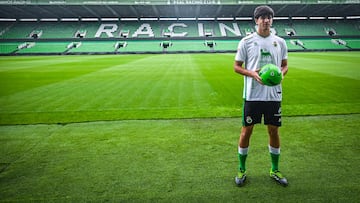 Facu González, del Racing.