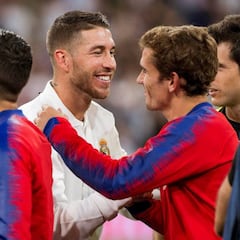 Griezmann: "Ramos es un ejemplo; me gusta picarle"