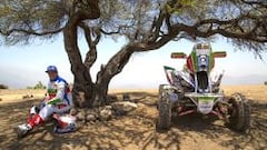 Ignacio Casale brilla en el Rally de Qatar: ganó en quads