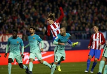 Atletico Madrid versus Barcelona