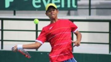 Joven tenista dominicano: "Le pediré un autógrafo al Chino"