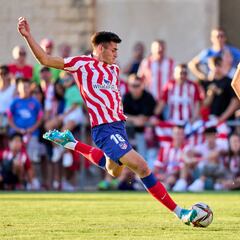 El portero Gomis acabó como delantero en el Atlético