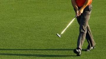 <strong>MAL ARRANQUE.</strong> Sergio García ha demostrado que no ha llegado al Masters de Augusta en su mejor momento de forma.