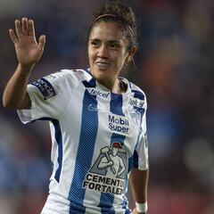 Lizbeth Ángeles, de policía a goleadora de la Liga MX Femenil