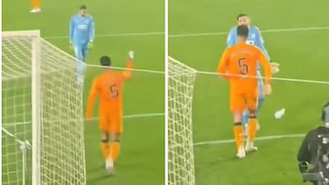 Bellingham throws water bottle at Valencia keeper in shocking act of disrespect
