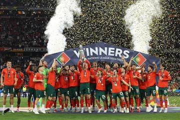 La selecci¨®n de Portugal campeona de la Nations League tras ganar a Espa?a en la tanda de penaltis.