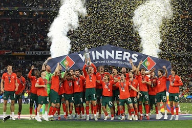 La selección de Portugal campeona de la Nations League tras ganar a España en la tanda de penaltis.