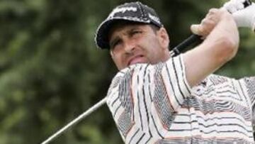 <b>SIN SUERTE.</b> José María Olazábal no tuvo su día en el campor de La Moraleja.