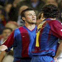 Zidane, Luis Enrique y su pelea en el clásico del Bernabéu