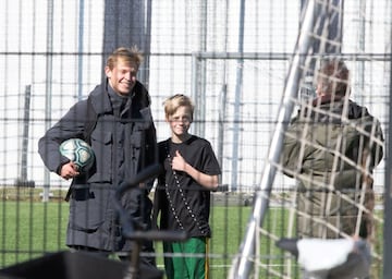 De Jong aprovechó para entrenarse en Holanda... hasta que le dejaron