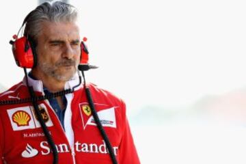 Maurizio Arrivabene, miembro de equipo.