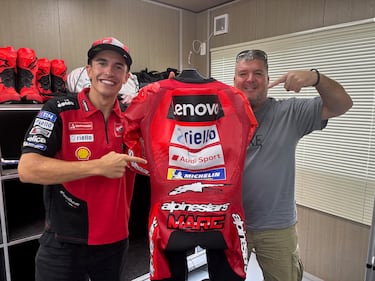 Márquez: “Igualar a Rossi es un honor”