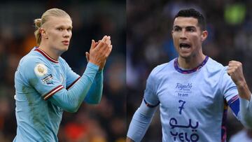 El noruego Erling Haaland marcó un hat-trick en la goleada de Manchester City 3-0 sobre Wolves, y con ello superó a Cristiano Ronaldo con más hat-tricks anotados.