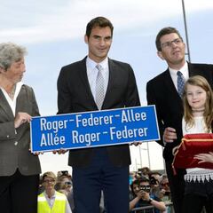Roger Federer ya tiene su calle, ¿y qué pasa con Rafa Nadal?